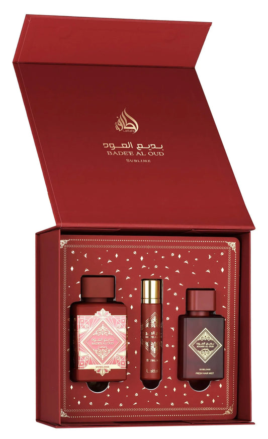 Gift Set – Badee Al Oud Sublime 100Ml – 12ml – Hairmist